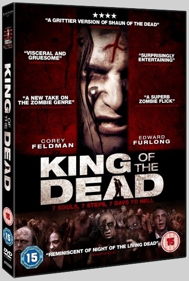 King Of The Dead - 2015 UK DVD art - Nathan Head bad zombie horror